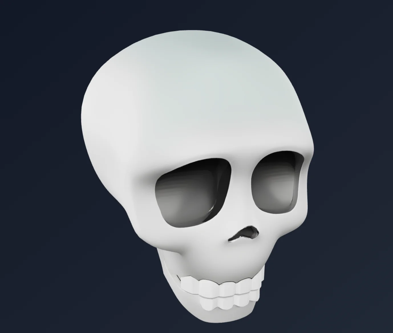 Skull - Photo to 3D Model