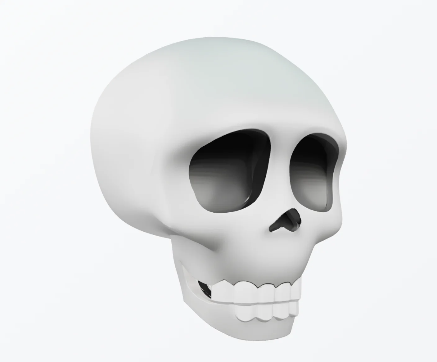 Skull - Photo to 3D Model